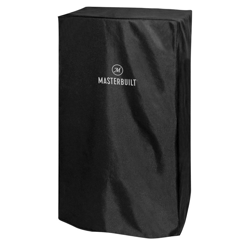 MasterbuiltÂ® 40-inch Vertical BBQ Smoker Weather-Resistant Polyester Cover to Fit All Masterbuilt 40-inch Vertical Smokers in Black, Model MB20080210 - Image 1